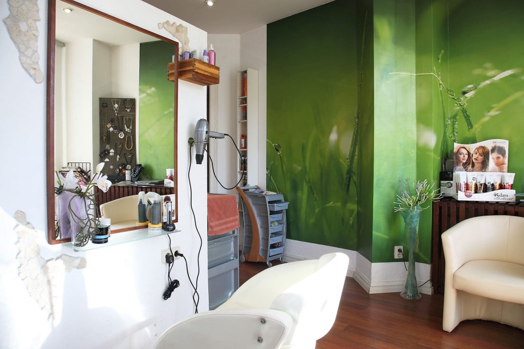 Innenansicht des Salons